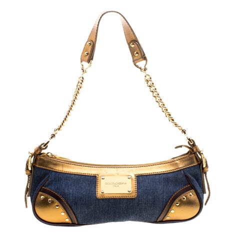 dolce gabbana blue handbag|dolce and gabbana denim handbags.